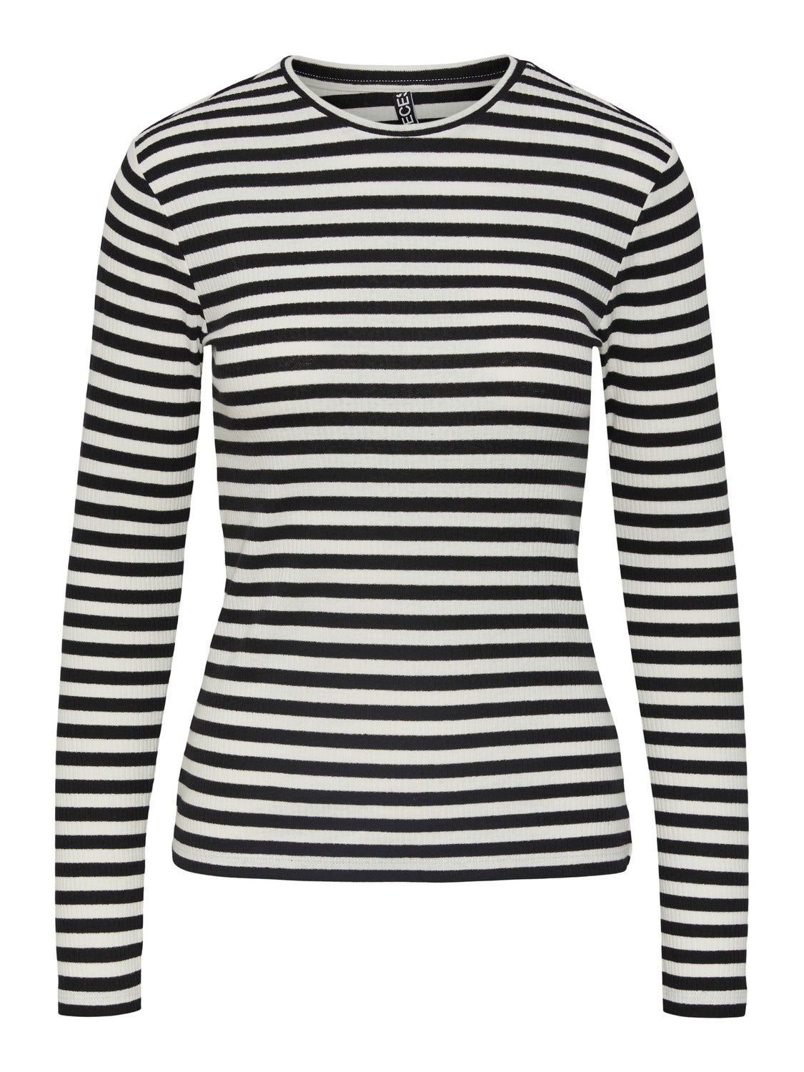 PCRUKA T-Shirt - Cloud Dancer/sort